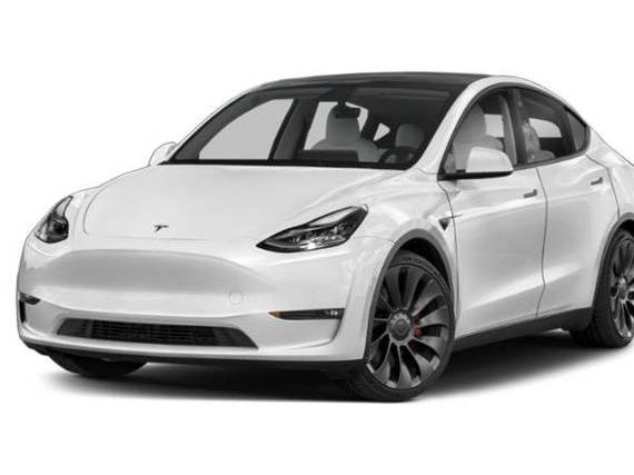 TESLA MODEL Y 2020 5YJYGDEF6LF023498 image